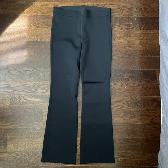 New(no tag) Helmut Lang Black Scuba Cropped Flare Pant-Medium - Picture 3 of 10